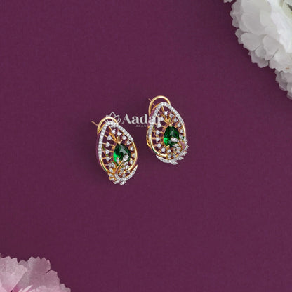 Floraited Pendant With Italian Style String