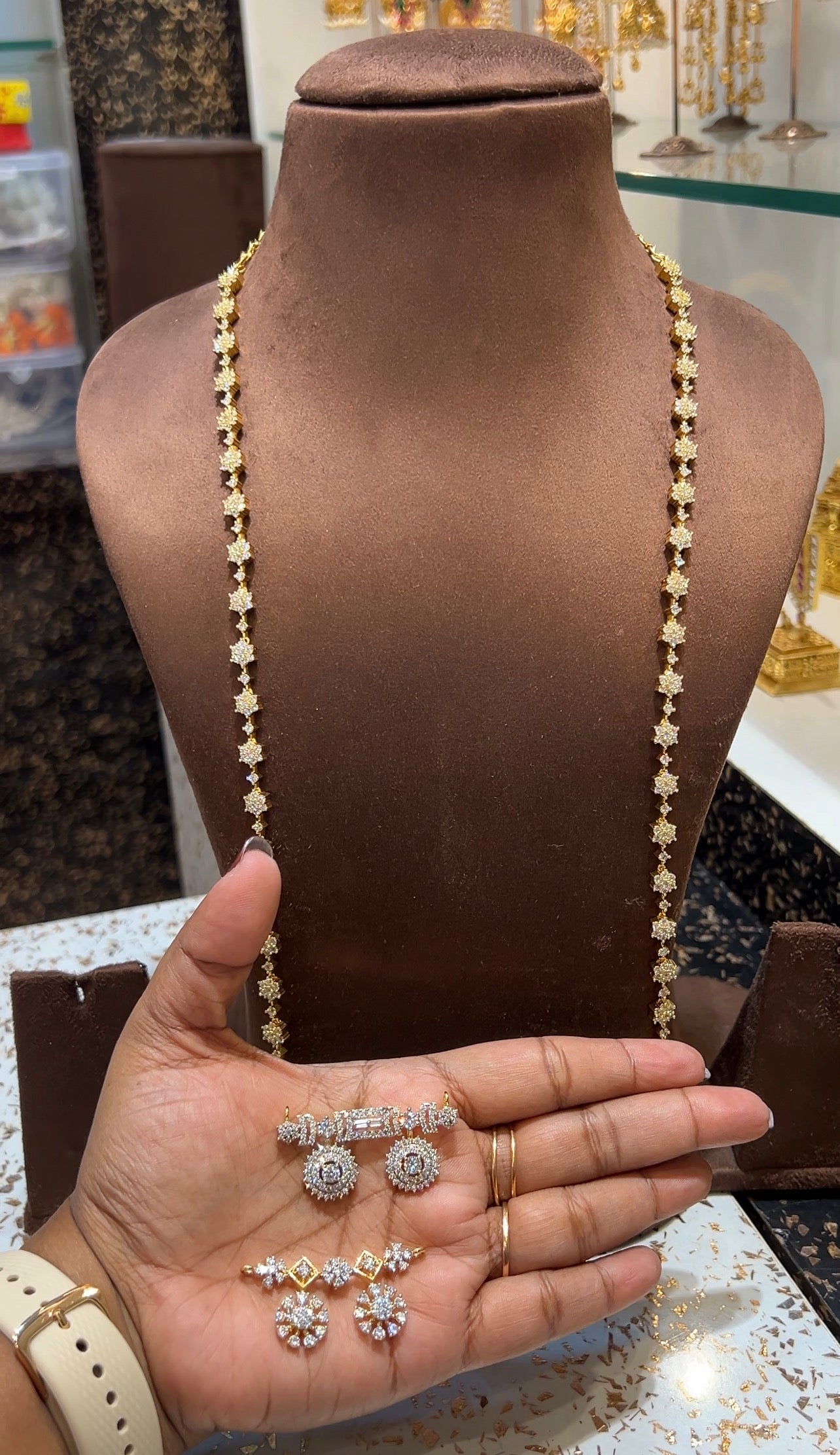 Diamond Replica Thali Chain
