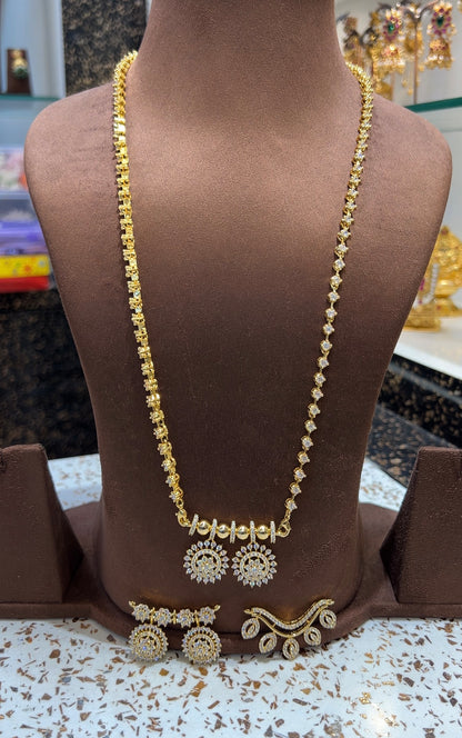 Lakshmi Pranathi Inspired Diamond Replica Thali