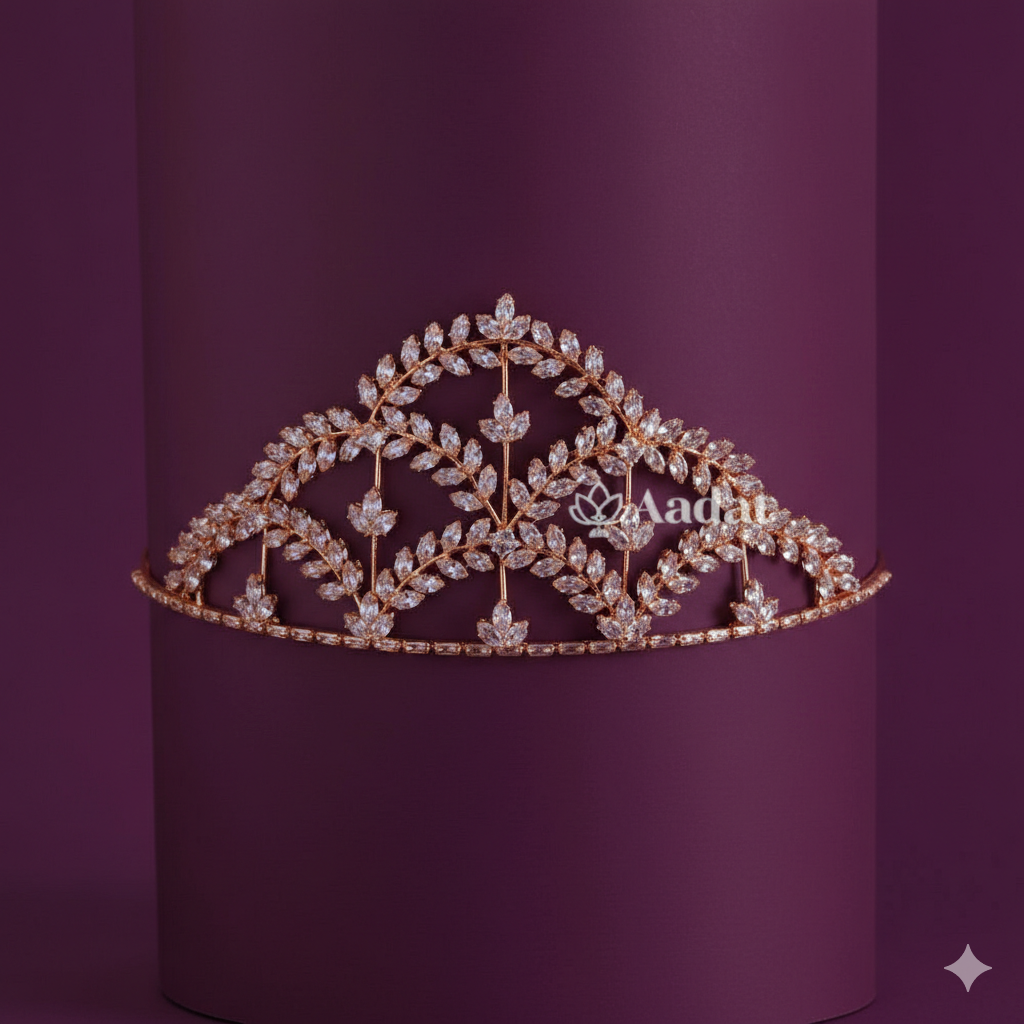 Staggering Zircon Wedding Tiara