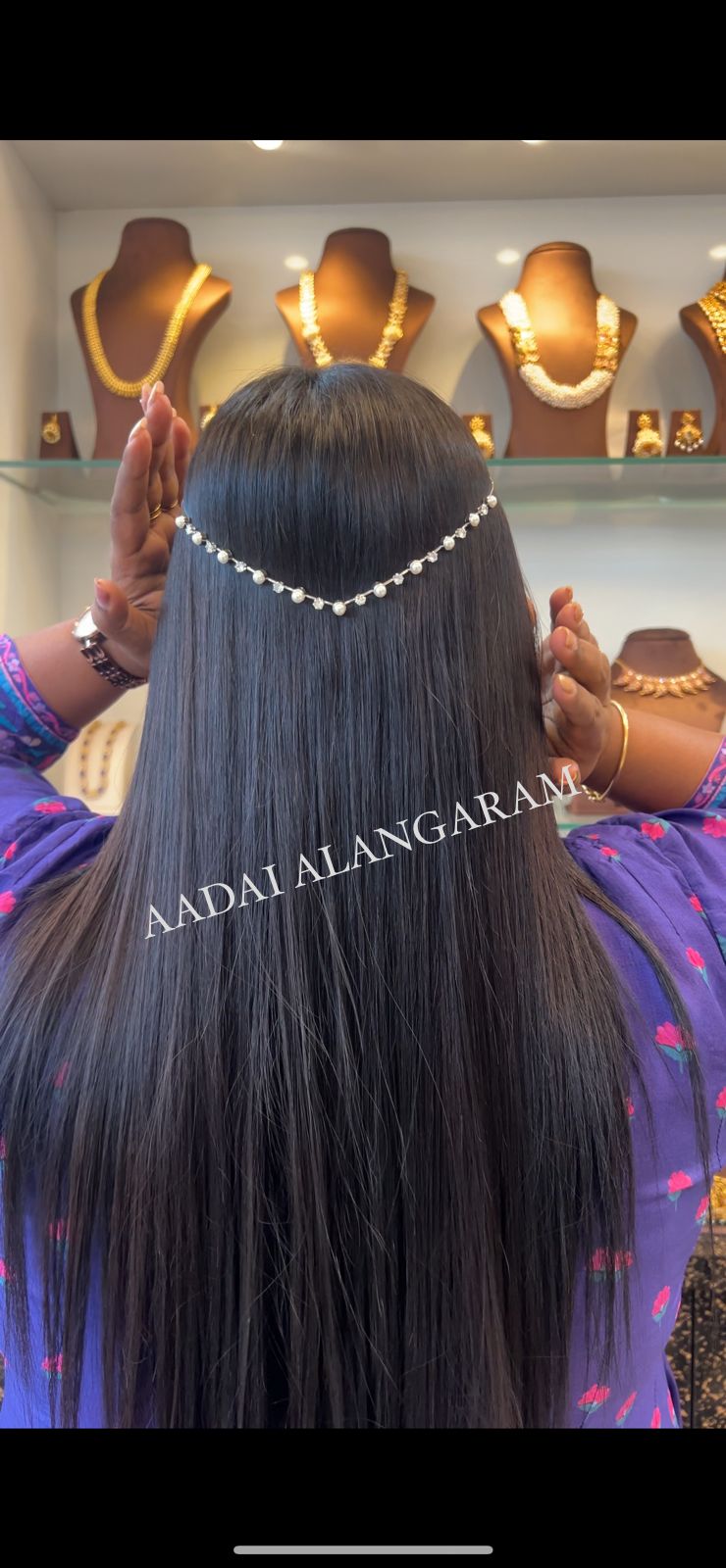 Wisped Pearl Hair Crown Head Band