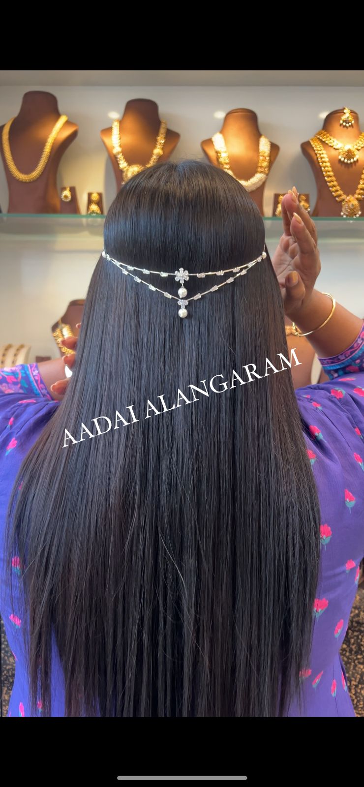 Glistening Hair Crown Head Band
