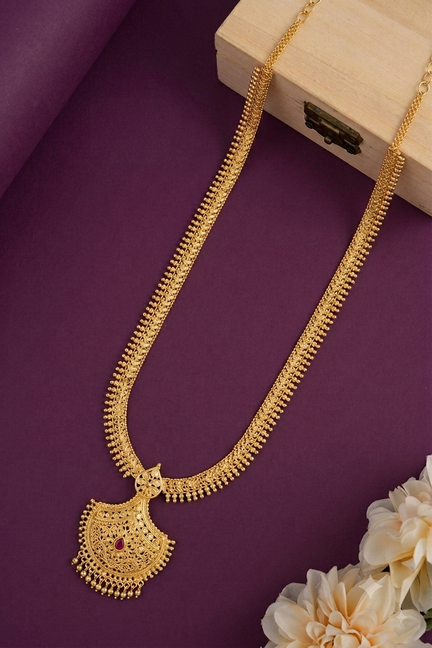 Gold Look Alike Non Idol Micro Plating Haram