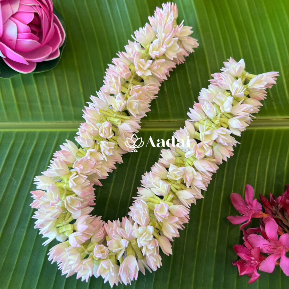 Shell Malli Realistic & Reusable Jaadhi Malli Foam Sheet String – Aadai Alangaram