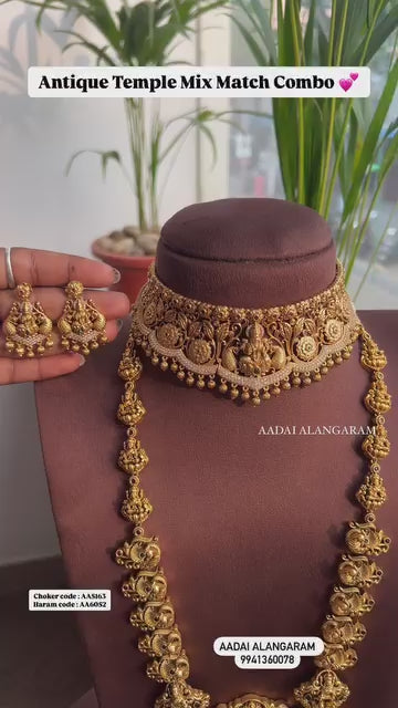Antique lakshmi choker