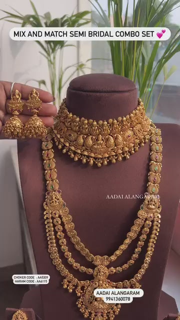 Fancified Lakshmi Choker Combo Set