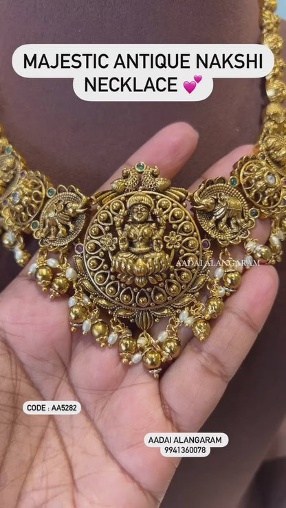 Majestic Antique Nakshi Necklace