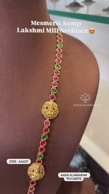 Mesmeric Kemp Lakshmi Necklace