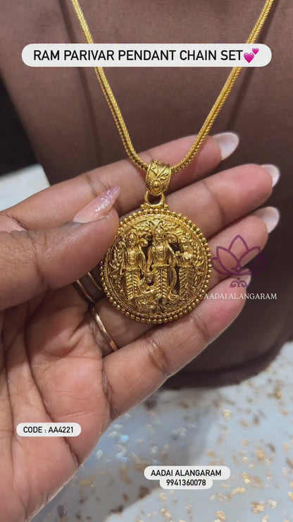 Ram Parivar Pendant Chain